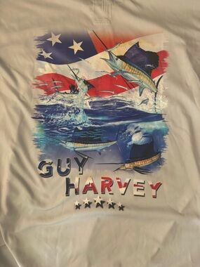 Guy Harvey Men’s Fishing Long Sleeve Shirt